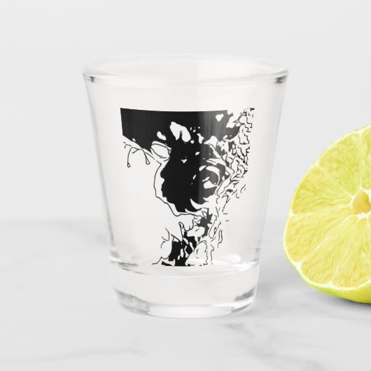 Vloeistof Shot Glas (Voorkant)