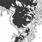 Vloeistof Sticker (Voorkant)