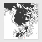 Vloeistof Sticker (Vel)