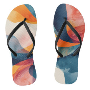"Vloeistofdynamica" Teenslippers