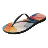 "Vloeistofdynamica" Teenslippers (Schuin)
