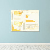 Vloeistoffen, tabak, whisky canvas afdruk (Insitu (Houten vloer))