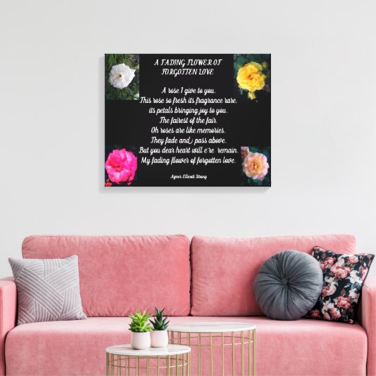 VLOEISTOFFEN VLOEISTOFFEN CANVAS AFDRUK (Insitu (Woonkamer))