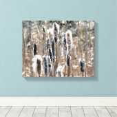 Vloeistofkleppen in de Natuur van het voorjaar Canvas Afdruk (Insitu (Houten vloer))