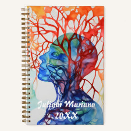 Vloeistofovergang Aangepaste naam Notitieboek