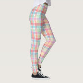 Vloeistofpatroon van lentekleuren leggings (Rechts)