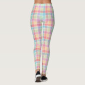 Vloeistofpatroon van lentekleuren leggings (Achterkant)