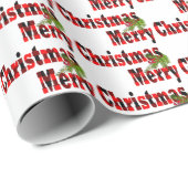 Vloeistoftekst voor kerst cadeaupapier (Rol Hoek)