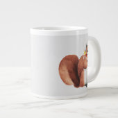 Vloeizoenkruin Forester Squirrel Grote Koffiekop (Voorkant rechts)