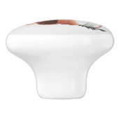 Vloeizoenkruin Forester Squirrel Keramische Knop (Zijkant)