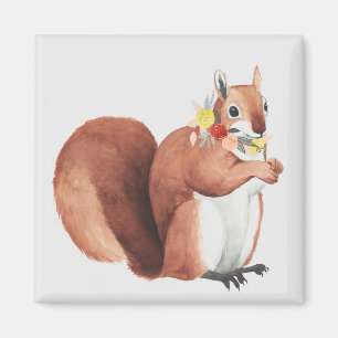 Vloeizoenkruin Forester Squirrel Magneet