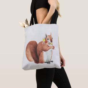 Vloeizoenkruin Forester Squirrel Tote Bag