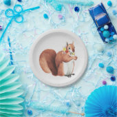 Vloeizoenskruin Papieren Bordje (Feest)