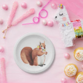 Vloeizoenskruin Papieren Bordje (Feest)