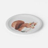 Vloeizoenskruin Papieren Bordje (Gekanteld)