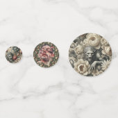 Vloek of vervloekt zijn - Gotisch Victoriaans Confetti (Achterkanten)