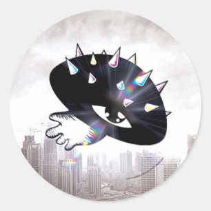 vloek oog paddenstoel Sticker