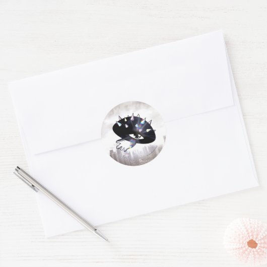 vloek oog paddenstoel Sticker (Envelop)