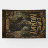 Vloek van de Mummie Freak Sideshow Banner (Horizontaal)