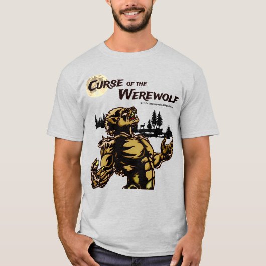 "Vloek van de Weerwolf" Graphic T-Shirt (Voorkant)