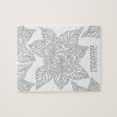 Vloer 020617 Volwassenkleurig Roos - Optionele naa Legpuzzel (Horizontaal)