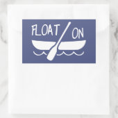 Vloer aan rechthoekige sticker (Tas)