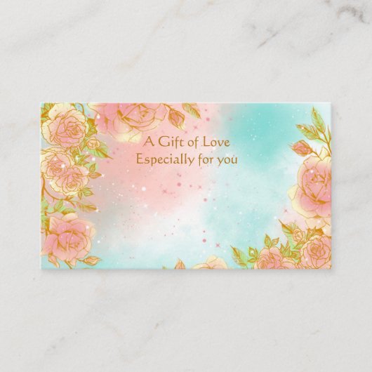 Vloer aanjager visitekaartje (Voorkant)