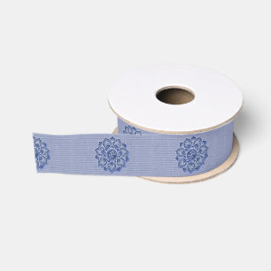 Vloer Applique met Jacquard kies OM HET EVEN WELKE Grosgrain Lint