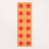 Vloer Bloom Geometric Mandala dubbelzijdig Yogamat (Achterkant)