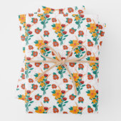 Vloer-Bouquet Inpakpapier Vel (In situ)