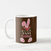 Vloer Bunny, ik ben de Yaya Bunny Moederdag Koffiemok (Links)