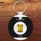 Vloer Daffodil Moonlit Sleutelhanger (Voorkant)