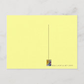 Vloer diaries ~ Poscard Briefkaart (Achterkant)