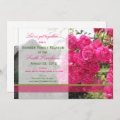 Vloer- en Boerderij-reünie uitnodigen Kaart (Voorkant / Achterkant)