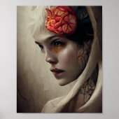 Vloer en bot 4 Surreëel-Gotische Fantastische Kuns Poster (Voorkant)