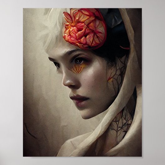 Vloer en bot 4 Surreëel-Gotische Fantastische Kuns Poster (Voorkant)