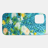 Vloer en Leaf, Japans ontwerp Case-Mate iPhone Case (Achterkant (horizontaal))