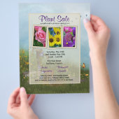 Vloer- en Plant-reclamebrochure Flyer (Hand)