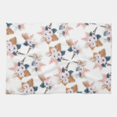 Vloer- en veerhanddoeken van Boho Geometric Kitche Theedoek (Horizontaal)