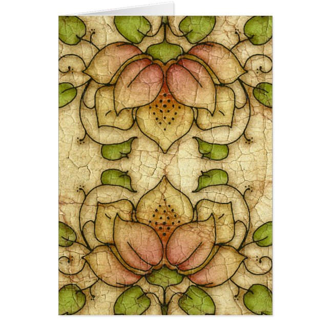 Vloer- en wijnmotif (Voorkant)