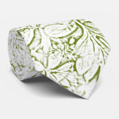 Vloer  flessenpatroon © Sandy Long Stropdas (Opgerold)