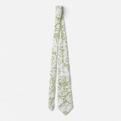 Vloer  flessenpatroon © Sandy Long Stropdas (Achterkant)