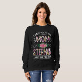 Vloer ik heb twee titels: mama en Stepmam. Trui (Voorkant volledig)