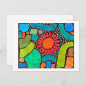 Vloer in de Valley, Klee Briefkaart (Voorkant / Achterkant)