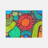 Vloer in de Valley, Klee Fleece Deken (Voorkant (Horizontaal))