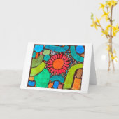 Vloer in de Valley, Klee Kaart (Gele Bloem)