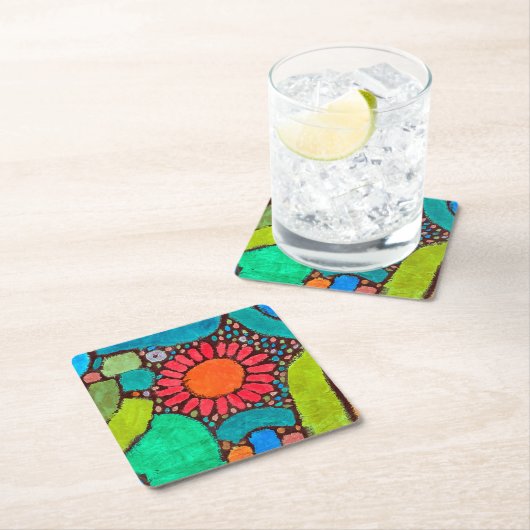 Vloer in de Valley, Klee Kartonnen Onderzetters (Insitu)