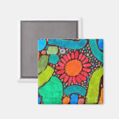 Vloer in de Valley, Klee Magneet (Voorkant / Achterkant)