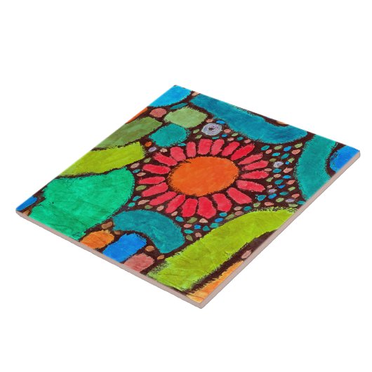 Vloer in de Valley, Klee Tegeltje (Zijkant)