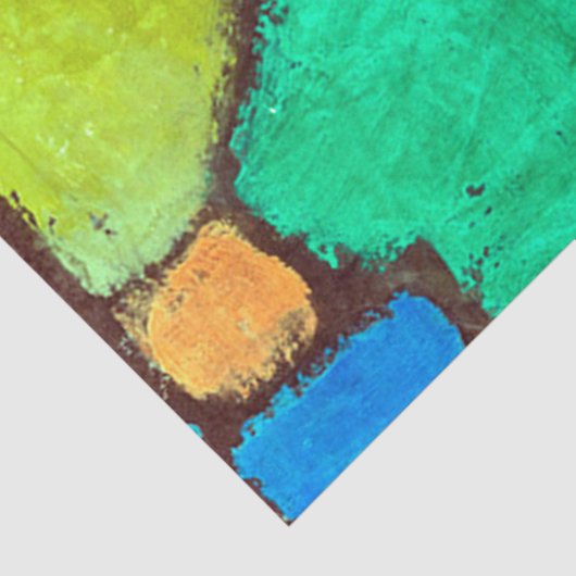 Vloer in de Valley, Klee Tissuepapier (Detail)